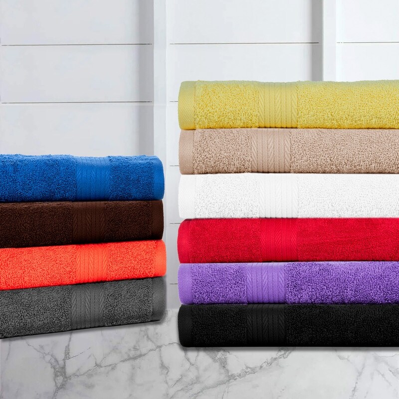 Beige Washcloths 6 Pack 100% Cotton 11" X 11" New  Towel Soft Cloth Color 