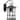 Crusade 1-Light Outdoor Wall Lantern in Earth Black