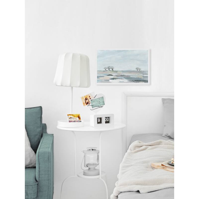 Winter at the Plains Framed Print