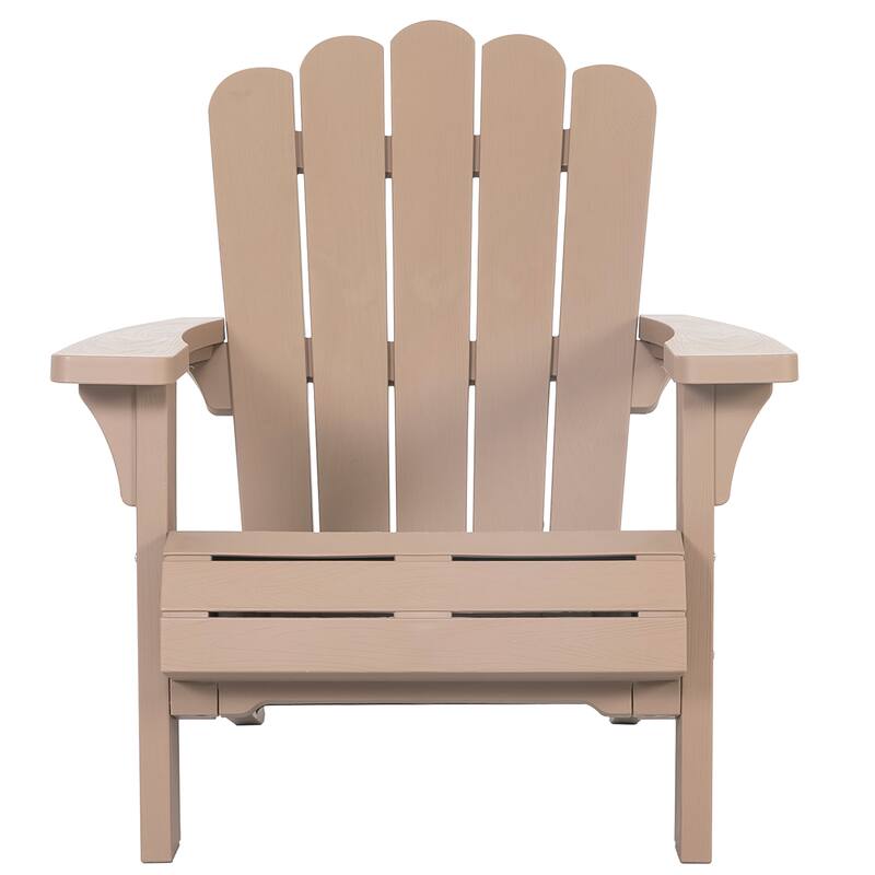 Adirondack Chair Weather-Resistant Patio Chairs with Widened Armrests