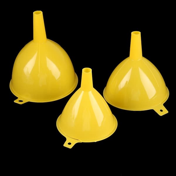 Shop Kitchen Plastic Oil Water Sauce Liquid Transfer Strainer