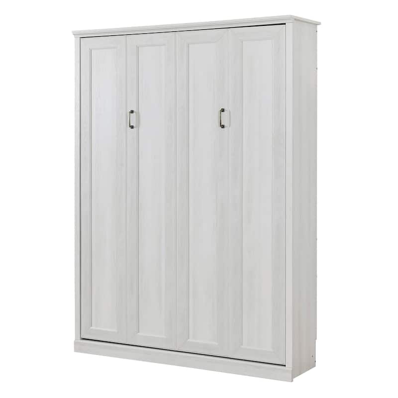 Full/Queen Hidden Murphy Bed Cabinet, Space-Saving Wooden Wall Bed Perfect for Guest Room, for Bed Room, Guest Room, Home Office