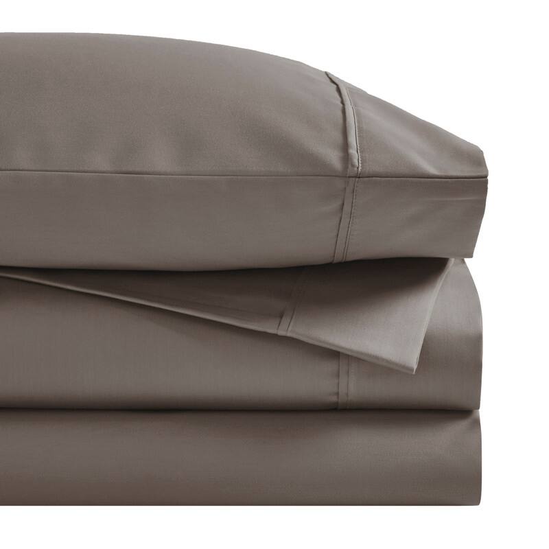 Superior Cotton Blend Solid 1500 Thread Count Deep Pocket Bed Sheet Set