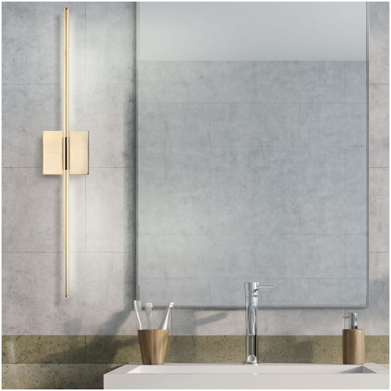 JONATHAN Y Lighting Makena 5" Tall LED Wall Sconce