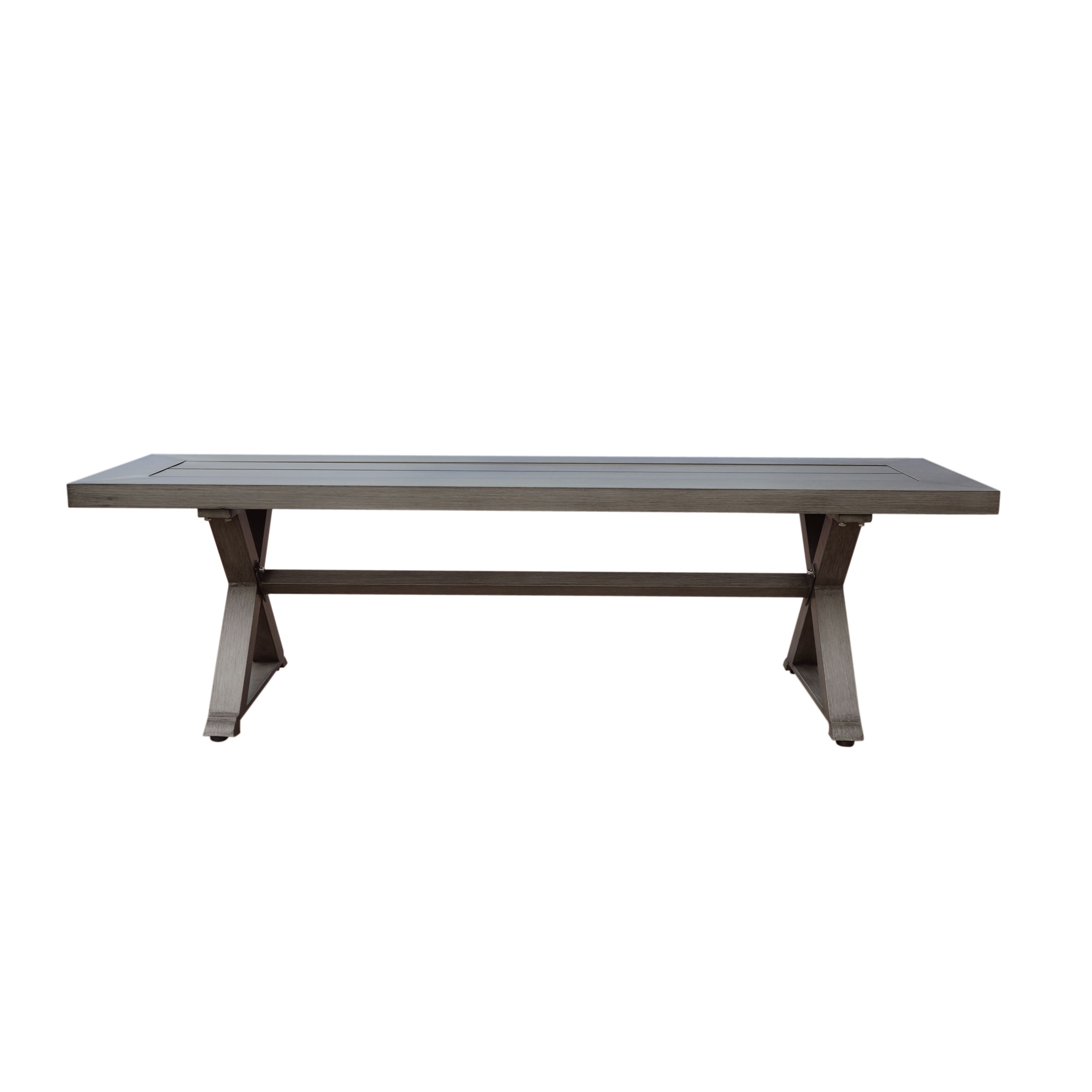 Aluminum Frame Patio Bench Outdoor Bench Accent Bench