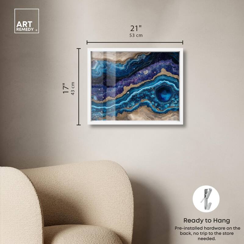 Galactic Geode I Shadowbox by Art Remedy