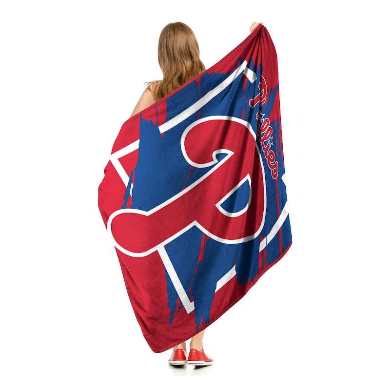 MLB 059 Dimensional- Phillies Micro Raschel Throw