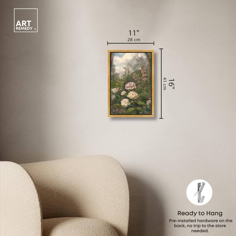 Woodland Bloom Canvas by Art Remedy