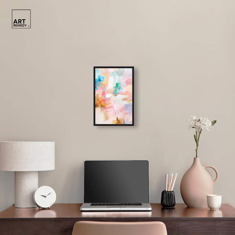 Rose Quartz II Canvas by Art Remedy