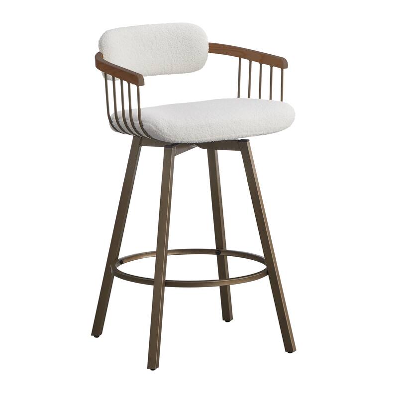 Simple Living Salvatore Swivel Counter Height Stool