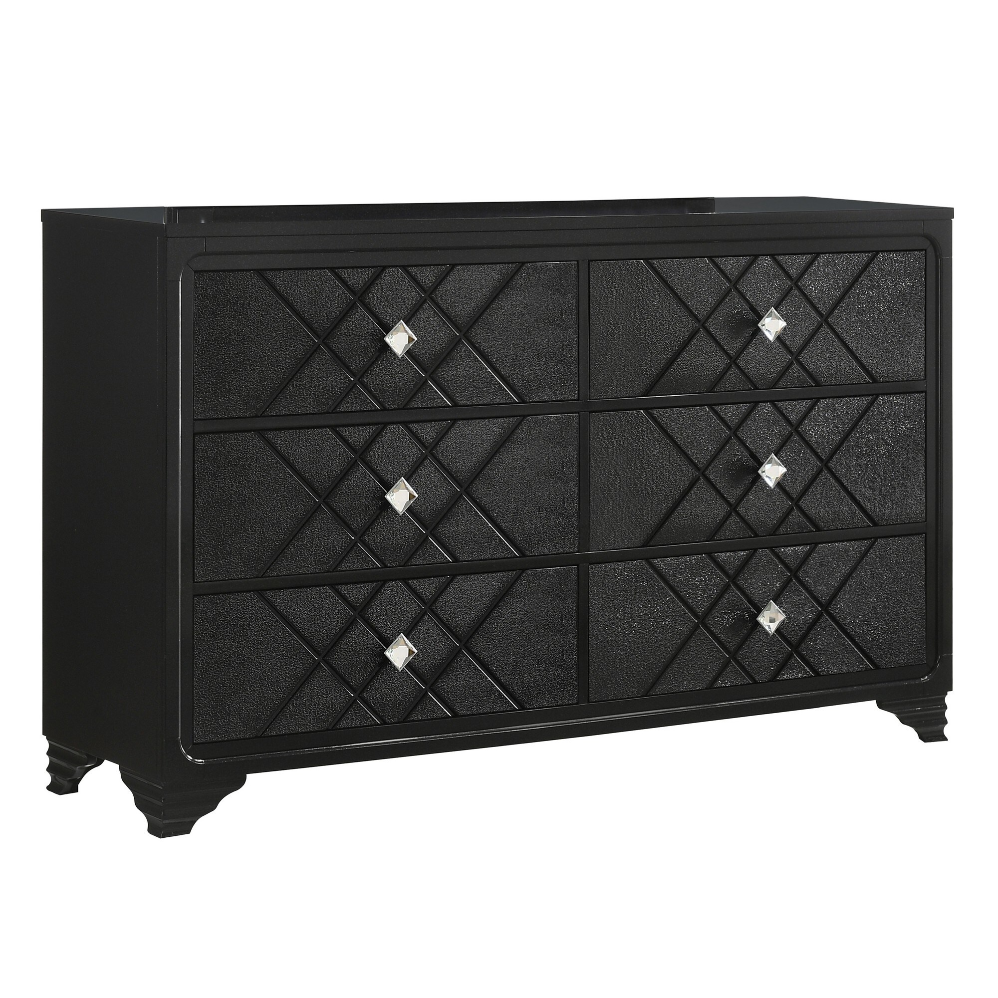 Black glam shop dresser