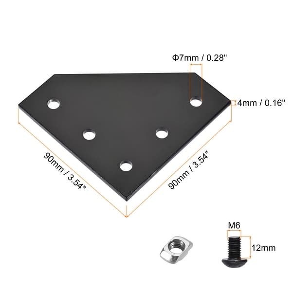 Corner Bracket Plate L Shape, Joint Kits Profile for Frame Structure ...