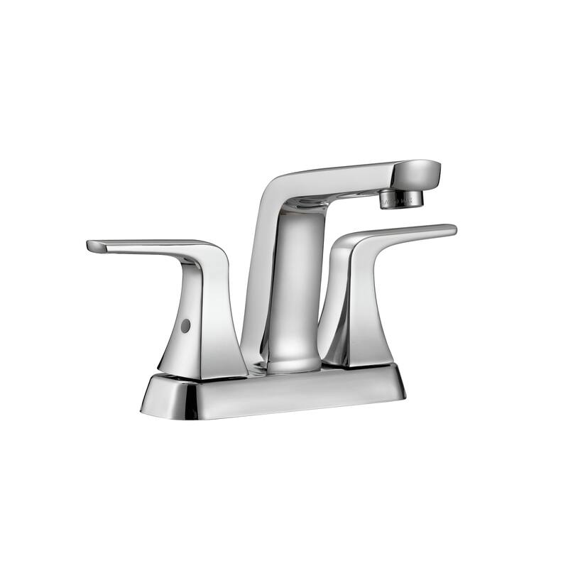 SAFAVIEH Solea Buena Stainless Steel Centerset Dual Handle Bathroom Faucet - 9.8" x 6.3" x 5.6" - 10Wx6Dx6H