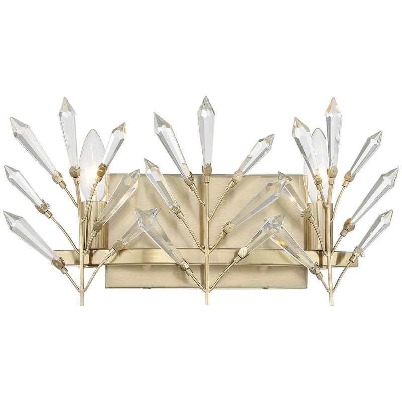 Savoy House 8-4075-2 Orianna 2 Light 15" Wide Vanity Light - Noble Brass