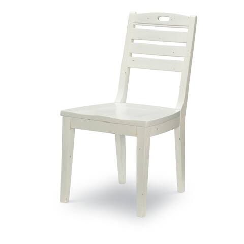 Lake House Desk Chair, Pebble White