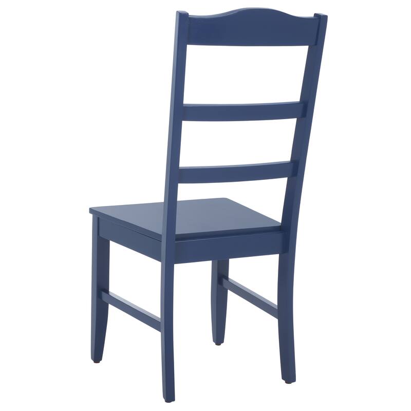 SAFAVIEH HOME Svetlana Ladder Back Side Chair - 18"W x 21"D x 40"H