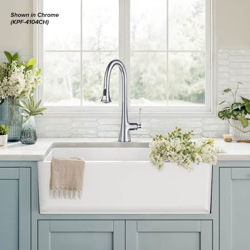 KRAUS Savan 2-Function Single Handle Pull Down Kitchen Faucet