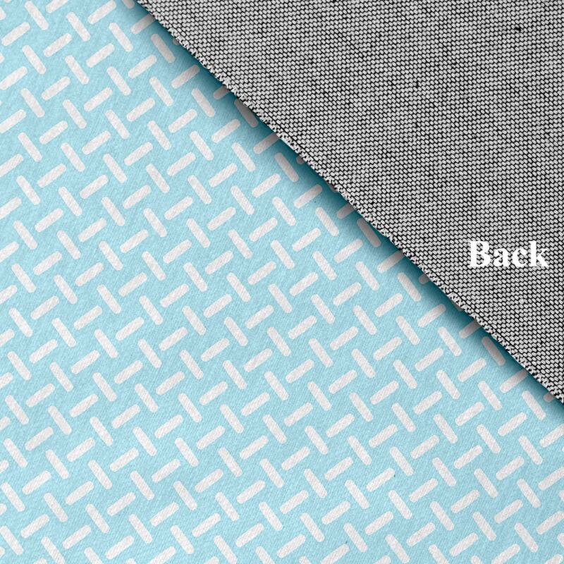 Woven Stitch Soft Chenille Rug
