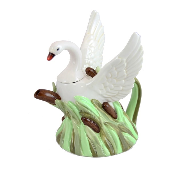 Artist Gallery Summer Swan Teapot