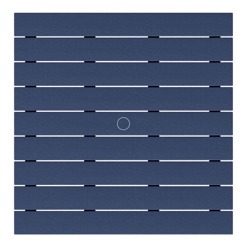 Polytrends Laguna Kids Outdoor 31" Square Poly Dining Table