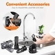 preview thumbnail 8 of 6, AMZCHEF Slow Cold Press Juicer with Reverse Function, Masticating Juicer with 2 Cups & Brush, 150W, 90-110 RPM