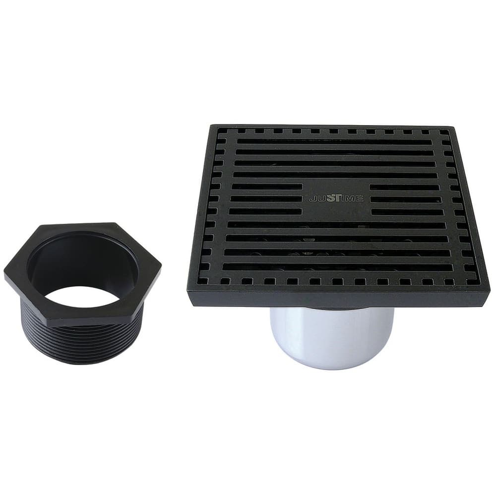 Kingston Brass BSF4464 Watercourse 3-15/16" Square Shower Drain