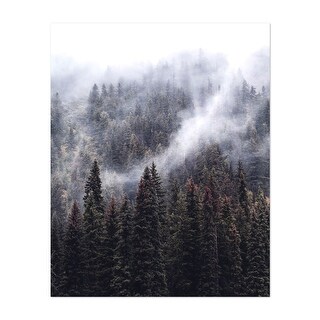 Forest Fog Photography Landscape Minimal Nature Tree Art Print/Poster ...
