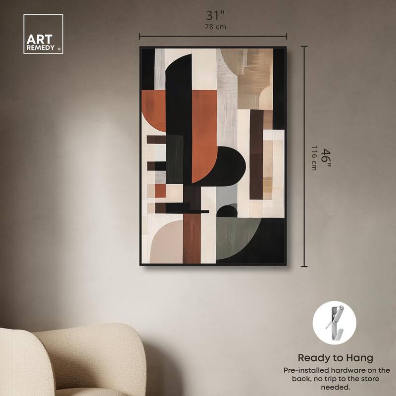 Jahns' Abstraction I Canvas by Art Remedy
