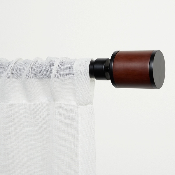 ATI Home Rimini Window Curtain Rod and Finial Set. Opens flyout.