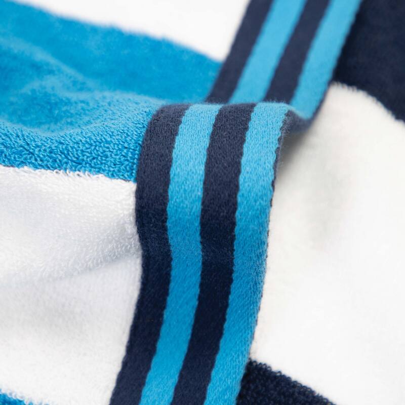 Aston & Arden Striped Reversible Oversized Beach Towel - 35x70
