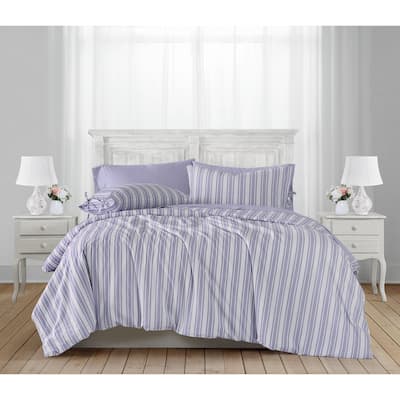 The Farmhouse by Rachel Ashwell Wide Ticking Stripe 3 Piece Comforter Set