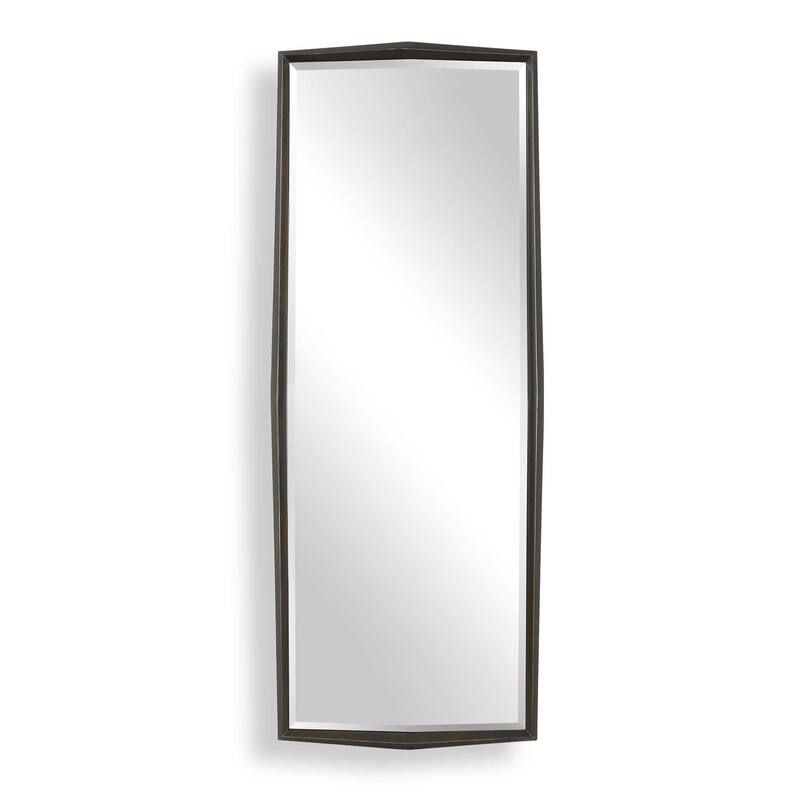 Uttermost On Point Tall Bronze Mirror - 30.00" W x 76.00" H x 3.00" D