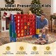 preview thumbnail 44 of 45, Costway Jumbo 4-to-Score 4 in A Row Board Game Set Outdoor Indoor Kids