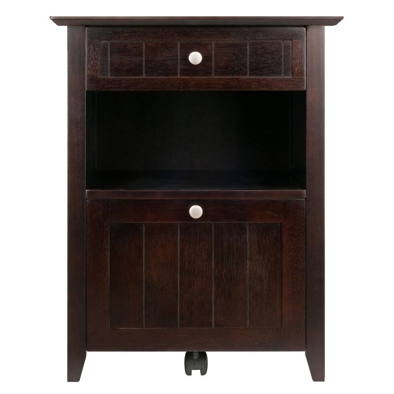 Burke File Cabinet Coffee Finish