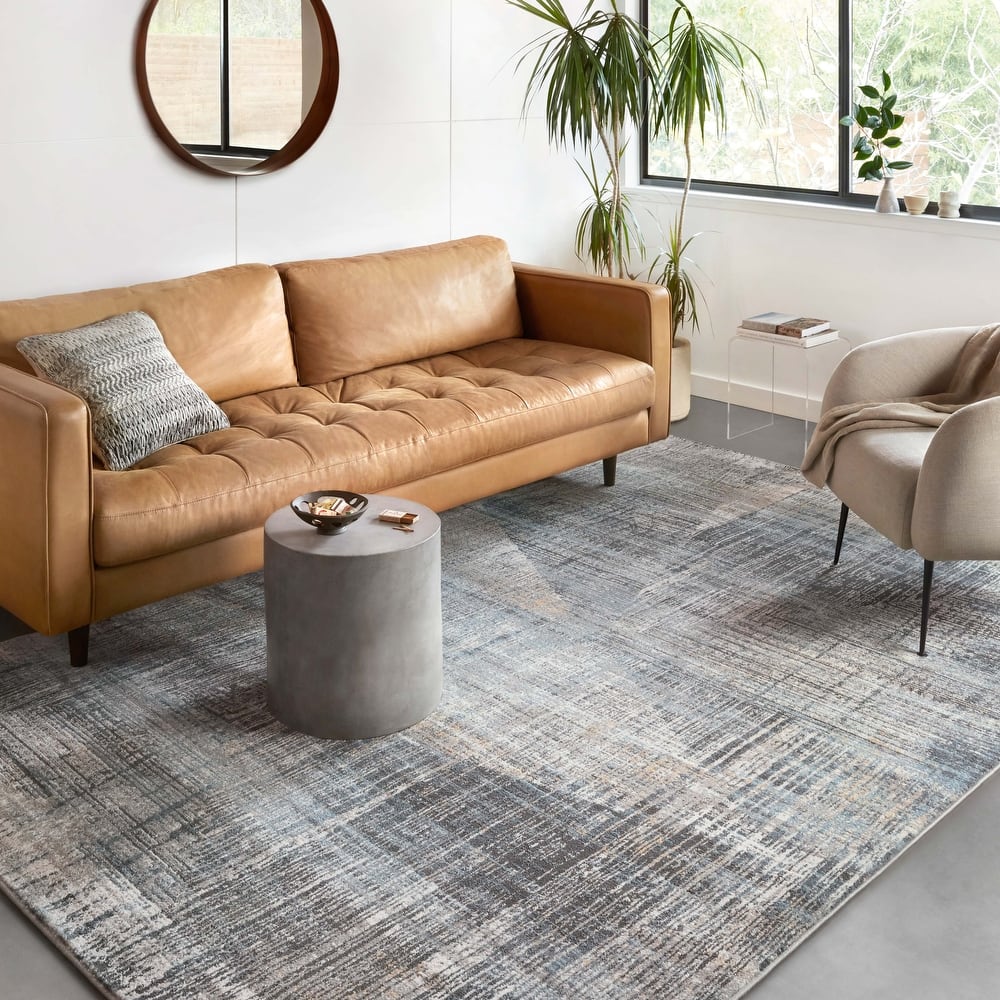 Alexander Home Glacier Modern Scandinavian Area Rug