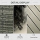 preview thumbnail 6 of 14, Outsunny 8 Piece Patio Furniture Set with 4 Rattan Sofa Chairs & 4 Tables, Outdoor Conversation Set with Storage & Umbrella Hole
