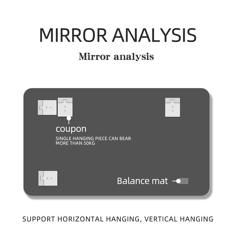 Bathroom Vanity Mirror,Wall-Mounted Mirror for Bathroom Anti-Fog Waterproof