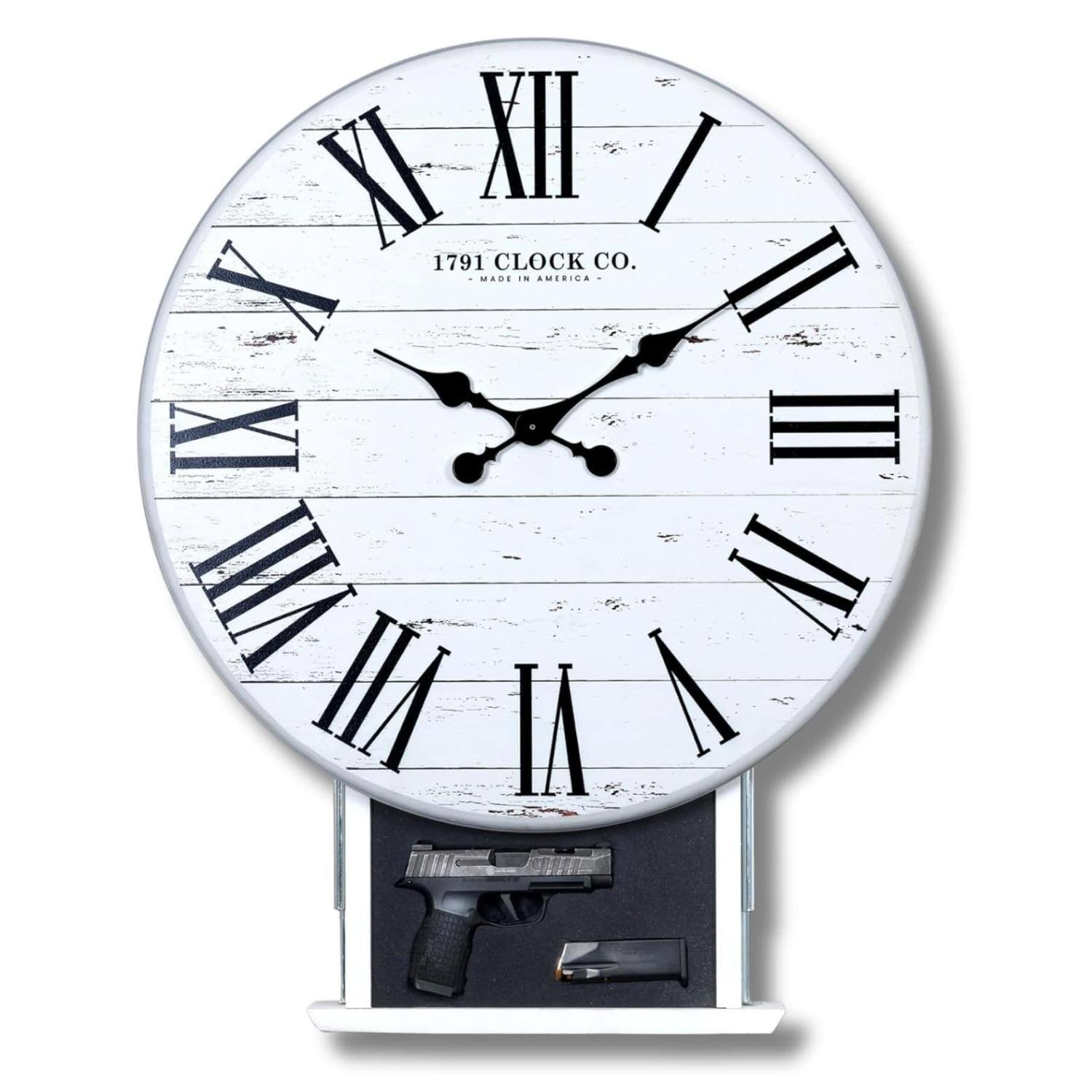 Tactical Traps - Tactical Clock with Hidden Gun Storage and RFID