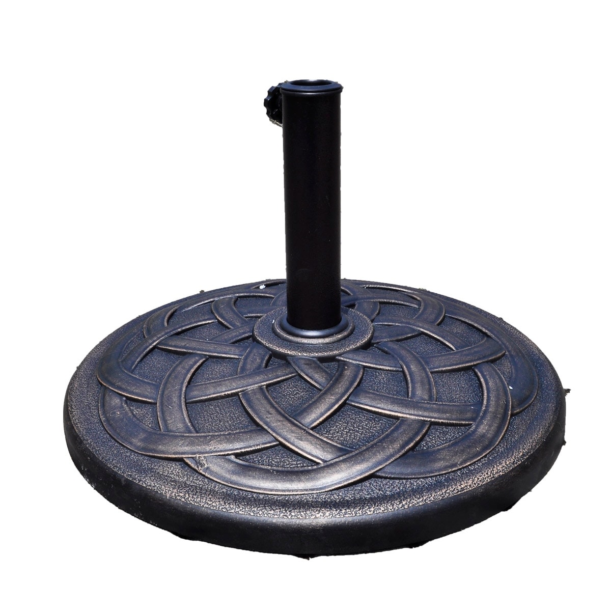 Shop Costway 22 Round Umbrella Base Stand Market Patio Standing Outdoor 21 5 X 14 Overstock 18299215