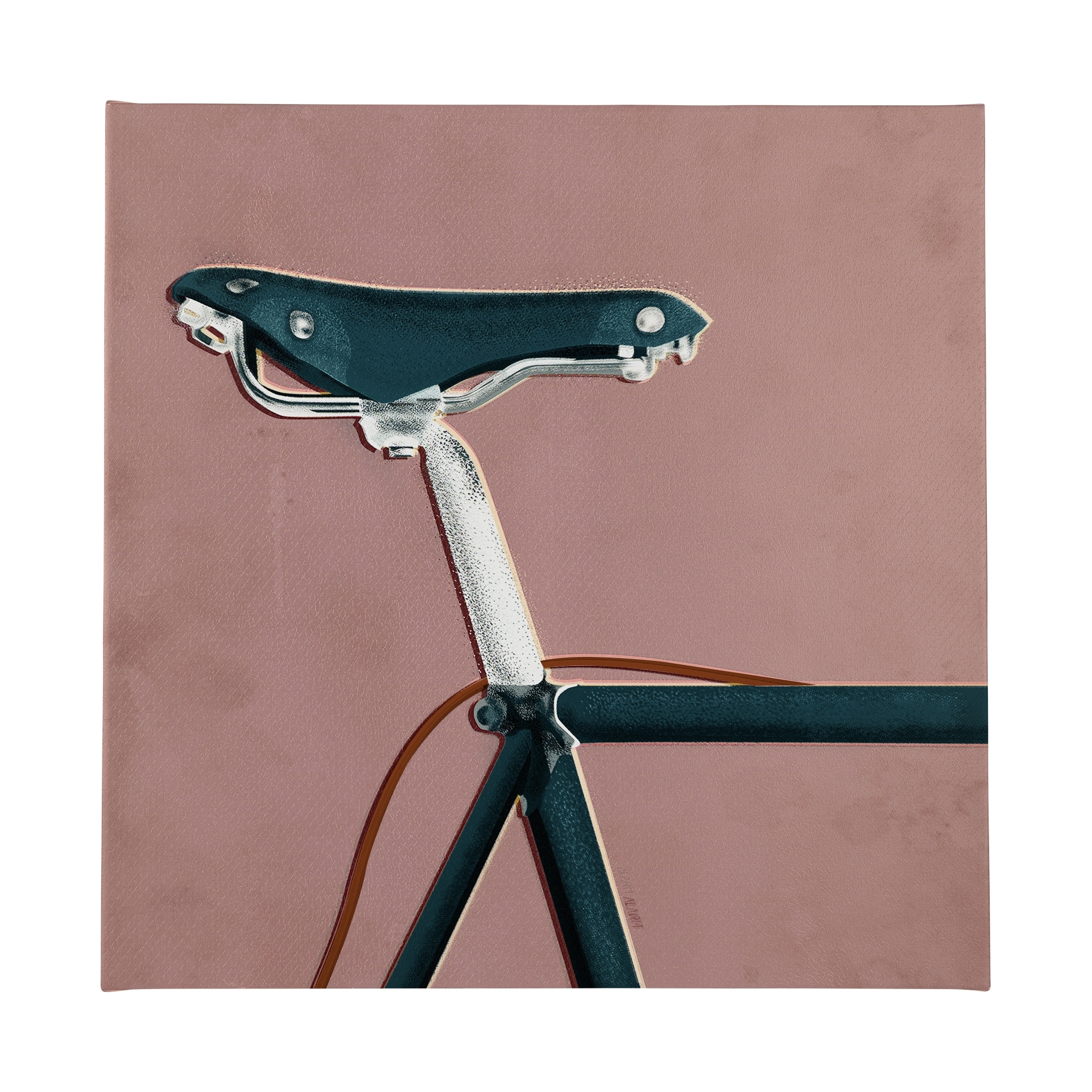 Mercana Bike Saddle II (30 x 30) Canvas Art Print
