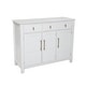 preview thumbnail 8 of 33, Christopher Knight Home - Alaric Acacia Wood Storage Cabinet with 3 Doors and 3 Drawers