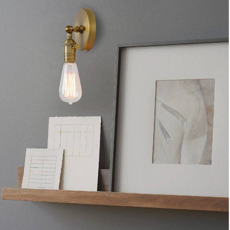 1 Light sconce light antique wall lighting metal wall sconce