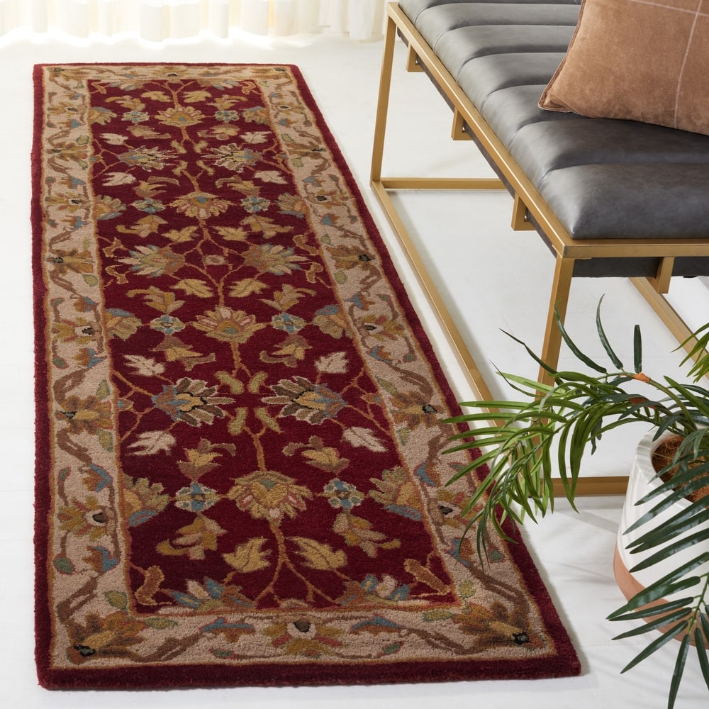 SAFAVIEH Handmade Heritage Lion Traditional Oriental Wool Rug