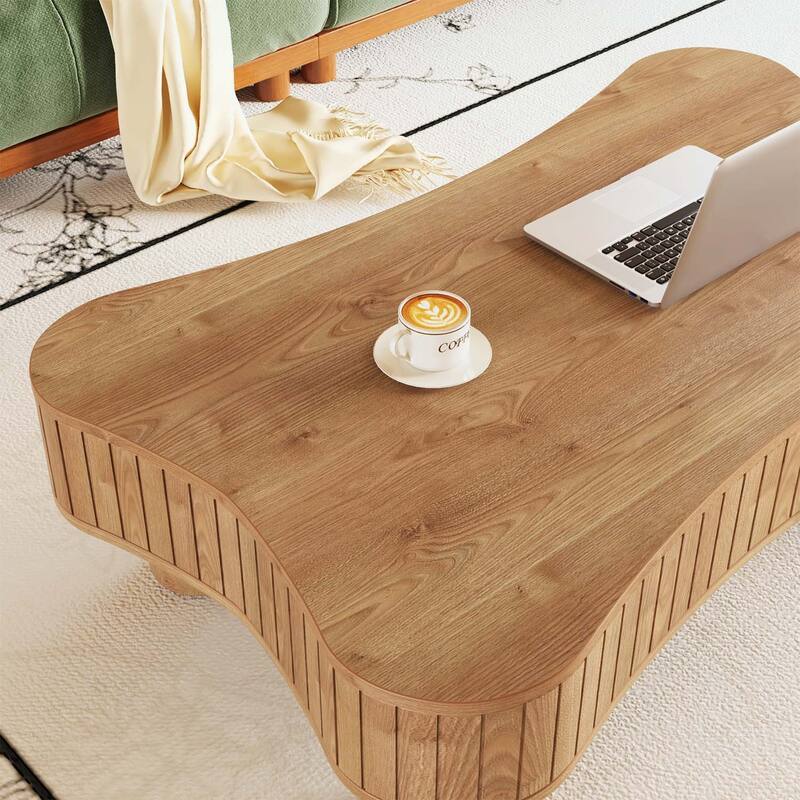 Lift Top Coffee Table with Hidden Storage for Living Room