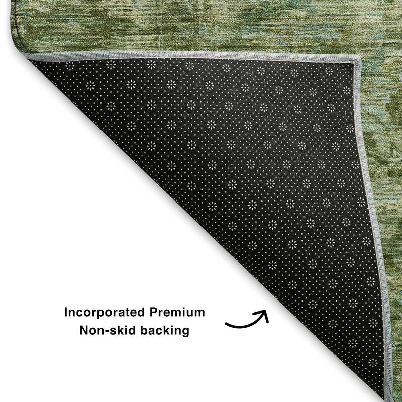 Premium Washable Super Soft Vintage Traditional Mayfield Rug