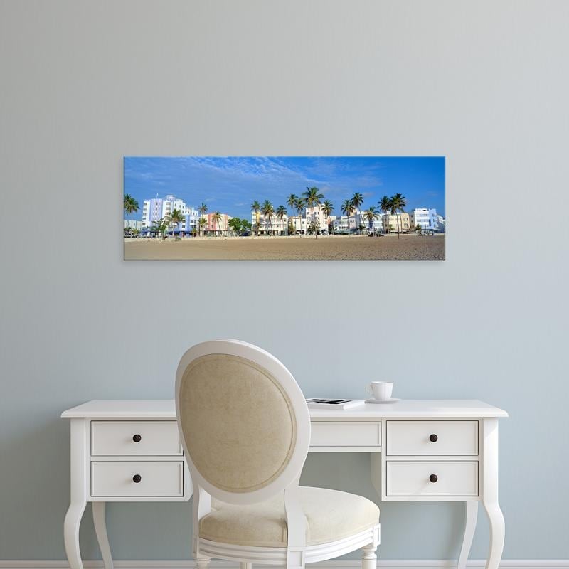 Easy Art Prints Panoramic Images's 'SoBe, Miami Beach, Florida' Premium Canvas Art