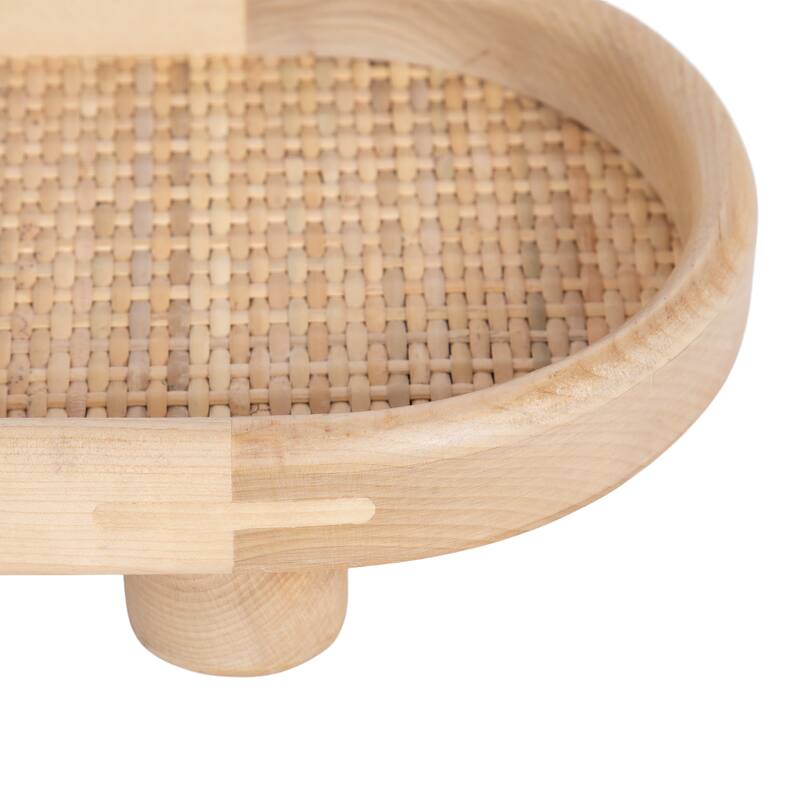 Kate and Laurel Planche Woven Tray