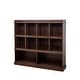 preview thumbnail 14 of 28, GDFStudio - Oxon Modern 10-Shelf Bookcase with Cubby Storage