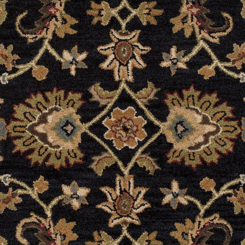 Hand-Tufted Yate Floral Wool Rug - 7'6" x 9'6"