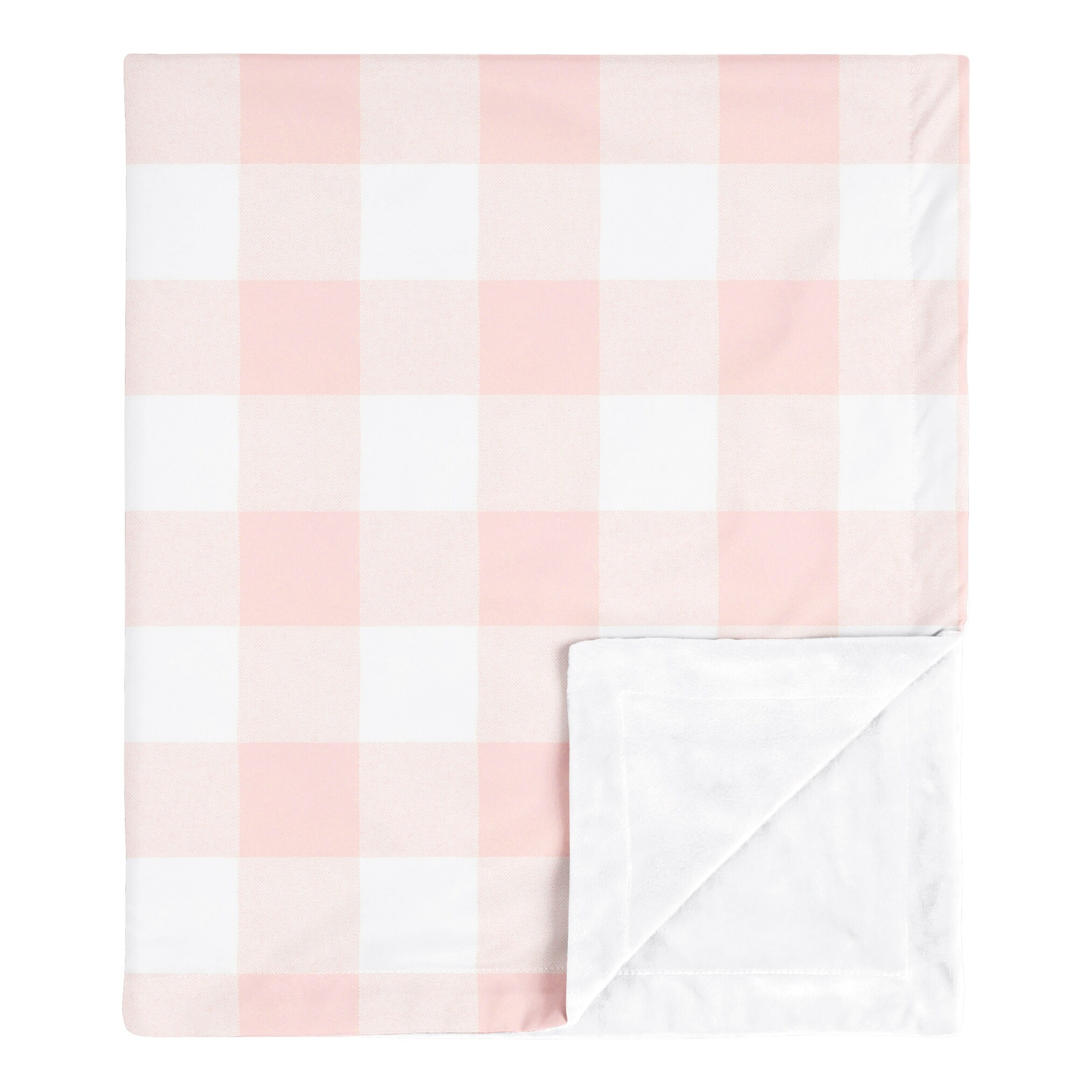 Pink buffalo check blanket clearance